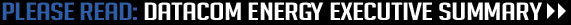 Please Read: DataCom Energy Executive Summary